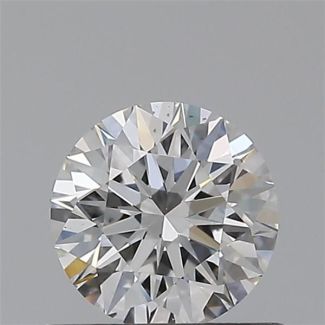 0.55 Carat Round E VS2 EX GIA Natural Diamond