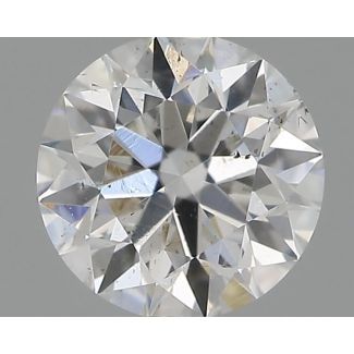 0.31 Carat Round E SI1 VG EX GIA Natural Diamond