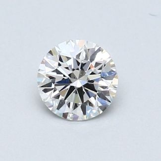 0.54 Carat Round D SI1 EX GIA Natural Diamond