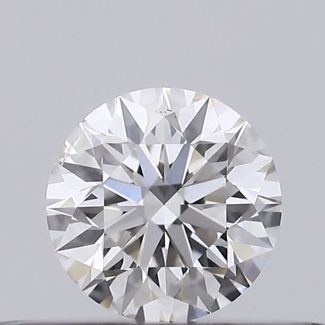 0.23 Carat Round G SI1 EX GIA Natural Diamond