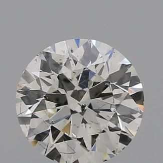 0.40 Carat Round I SI2 EX IGI Natural Diamond