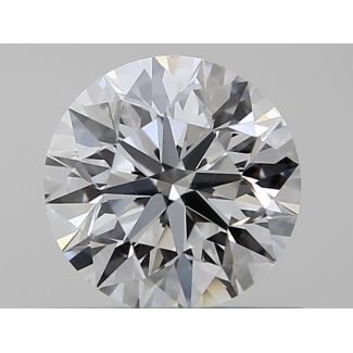 0.5 Carat Round H VS1 EX GIA Natural Diamond