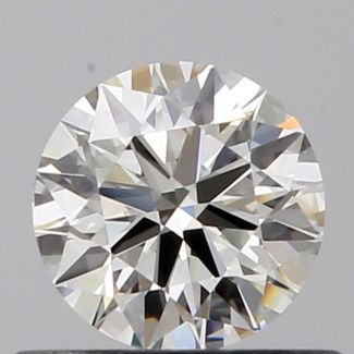 0.46 Carat Round I VVS2 VG GIA Natural Diamond