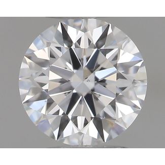 0.36 Carat Round E VS2 EX GIA Natural Diamond