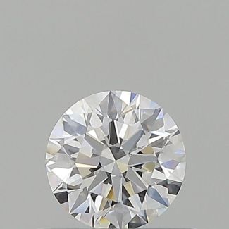 0.5 Carat Round E VVS1 EX GIA Natural Diamond