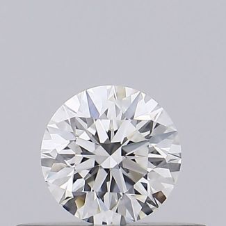 0.27 Carat Round F IF EX GIA Natural Diamond