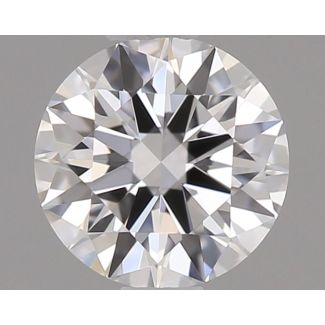 0.3 Carat Round E VVS2 EX GIA Natural Diamond