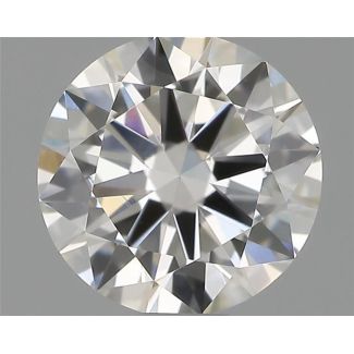 0.50 Carat Round H VS1 VG EX GIA Natural Diamond