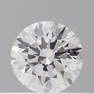 0.35 Carat Round D VVS1 EX GIA Natural Diamond