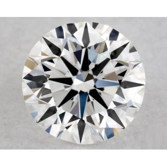 0.46 Carat Round D VS2 EX VG GIA Natural Diamond