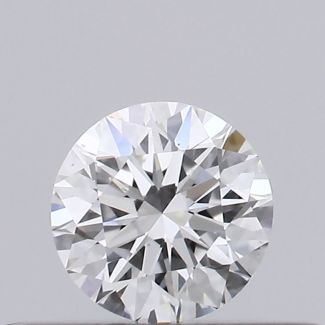 0.23 Carat Round D SI1 EX VG GIA Natural Diamond