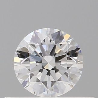 0.36 Carat Round D VVS1 EX GIA Natural Diamond