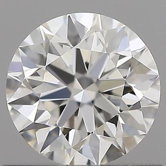 0.7 Carat Round F VVS2 EX GIA Natural Diamond