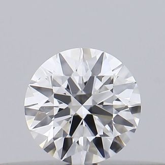 0.18 Carat Round D VVS2 VG GIA Natural Diamond