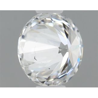 0.41 Carat Round F SI1 EX GIA Natural Diamond