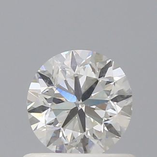 0.70 Carat Round I VS2 G VG GIA Natural Diamond