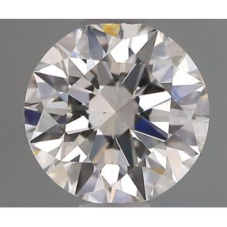 0.7 Carat Round H VS2 EX GIA Natural Diamond