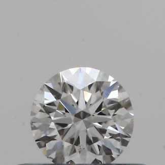 0.3 Carat Round H VS1 EX GIA Natural Diamond