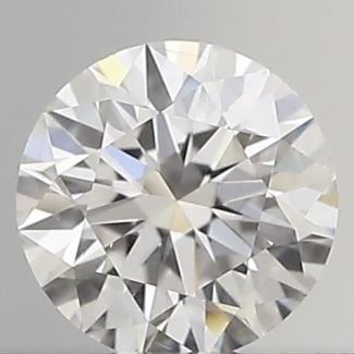 0.26 Carat Round F IF EX GIA Natural Diamond