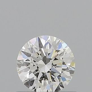 0.5 Carat Round G VVS1 EX GIA Natural Diamond