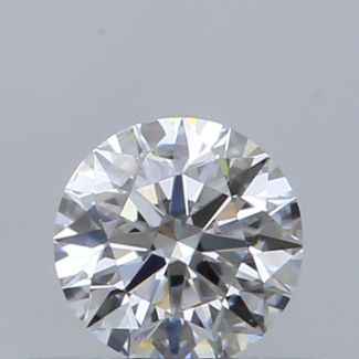 0.35 Carat Round E VVS1 EX GIA Natural Diamond