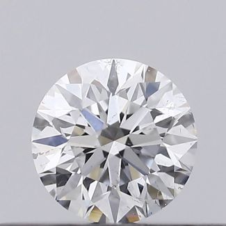 0.23 Carat Round E SI1 EX VG GIA Natural Diamond