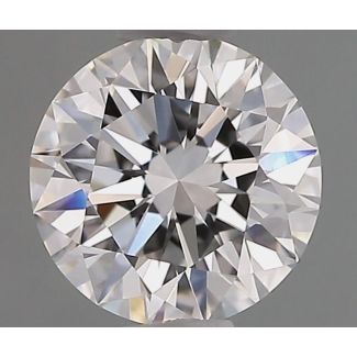 0.8 Carat Round E VVS1 EX GIA Natural Diamond