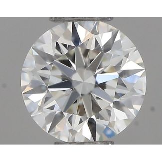 0.32 Carat Round H VS1 EX IGI Natural Diamond