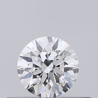 0.23 Carat Round F SI2 EX GIA Natural Diamond