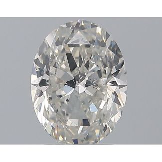 1.8 Carat Oval H SI2 - EX GIA Natural Diamond