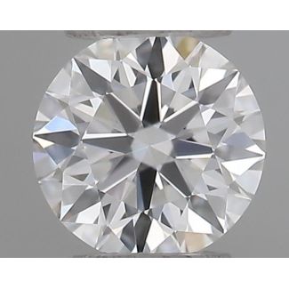 0.18 Carat Round E IF EX GIA Natural Diamond