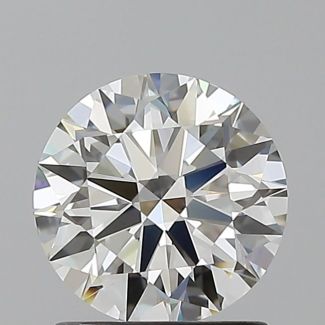 1.3 Carat Round H VVS1 EX GIA Natural Diamond