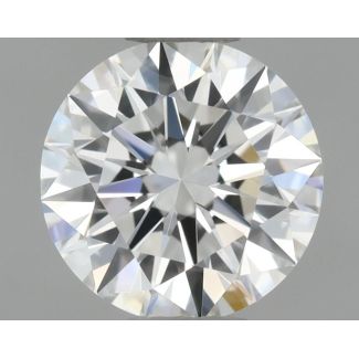 0.52 Carat Round G VVS1 EX GIA Natural Diamond