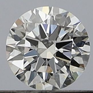 0.22 Carat Round E VS2 EX GIA Natural Diamond