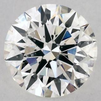 0.7 Carat Round G SI2 EX GIA Natural Diamond