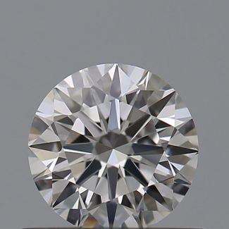 0.5 Carat Round D VVS1 EX GIA Natural Diamond