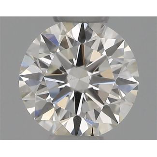 0.30 Carat Round H SI1 EX VG IGI Natural Diamond