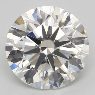 1.4 Carat Round H VVS1 EX GIA Natural Diamond