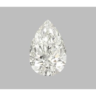 0.91 Carat Pear H VVS1 - EX VG GIA Natural Diamond