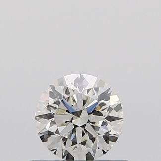 0.40 Carat Round J SI2 VG EX GIA Natural Diamond