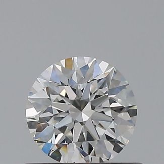 0.5 Carat Round G VVS1 EX VG GIA Natural Diamond