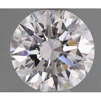 0.7 Carat Round D VVS2 EX GIA Natural Diamond