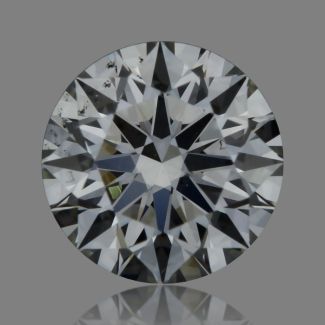 0.57 Carat Round I SI1 EX GIA Natural Diamond