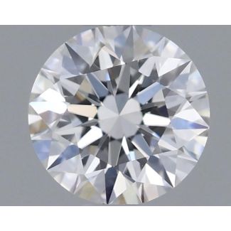 0.63 Carat Round E IF EX GIA Natural Diamond