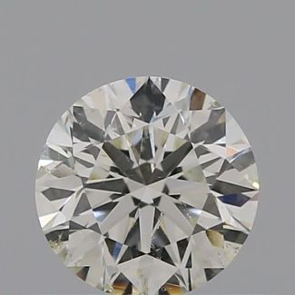 0.40 Carat Round K SI2 VG GD GIA Natural Diamond