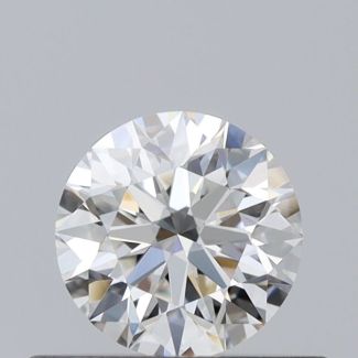 0.35 Carat Round F VVS1 EX GIA Natural Diamond