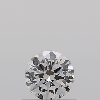 0.33 Carat Round H VS1 EX GIA Natural Diamond