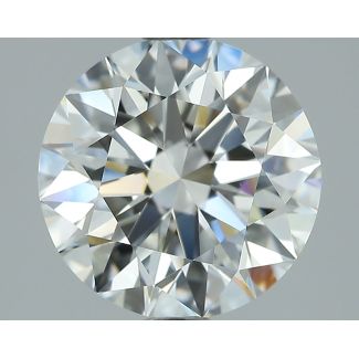 2.05 Carat Round H VVS2 EX GIA Natural Diamond