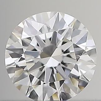 0.27 Carat Round E VVS1 EX GIA Natural Diamond