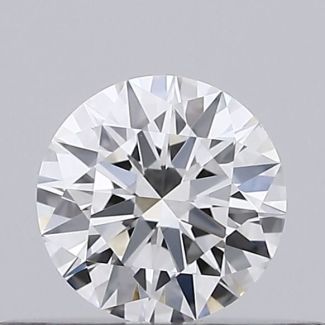 0.23 Carat Round G VVS1 EX GIA Natural Diamond